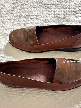 EasySpirit Leather Loafers Brown US 9M